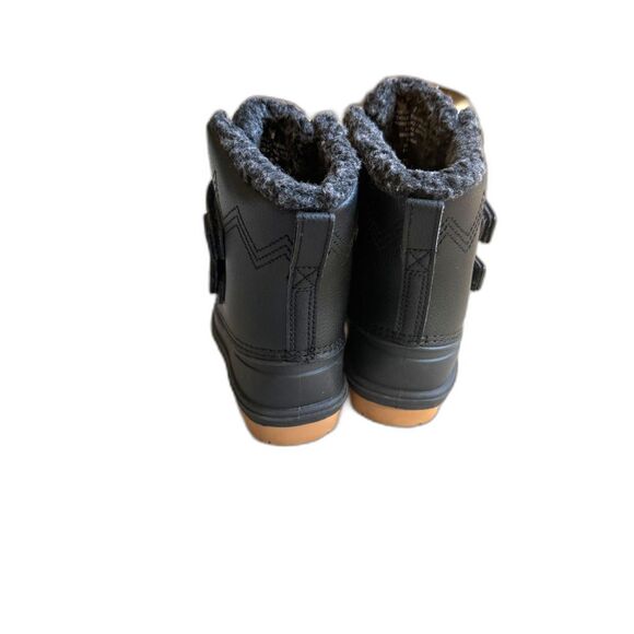 Toddler Black Denver Winter Boots - Cat & Jack Size 6 NWT - Picture 3 of 8
